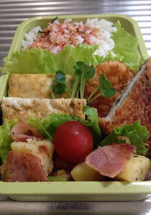 お弁当42★2016.6.22じゃがいも-レシピのメイン写真