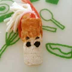 รูปของ ちくわとチーズの手筒花火くん♪
