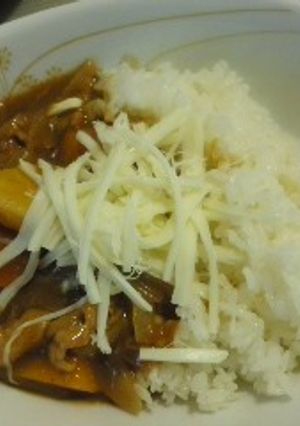 ふわふわチーズカレーライス-レシピのメイン写真