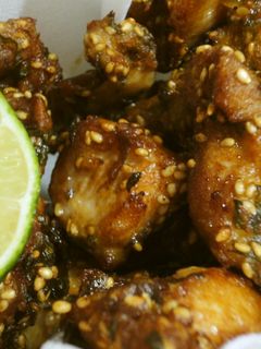 夏向け!梅シソ風味の鶏のから揚げ-レシピのメイン写真