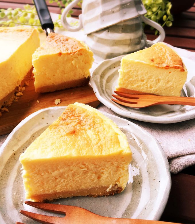 カンタン!濃厚!プレミアムチーズケーキ-レシピのメイン写真