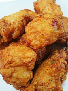 ニンニク味の唐揚げを胸肉でヘルシーに⤴-レシピのメイン写真