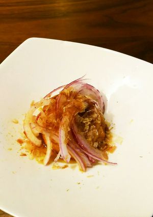 紀文 魚河岸あげ®のおかかポン酢がけ-レシピのメイン写真