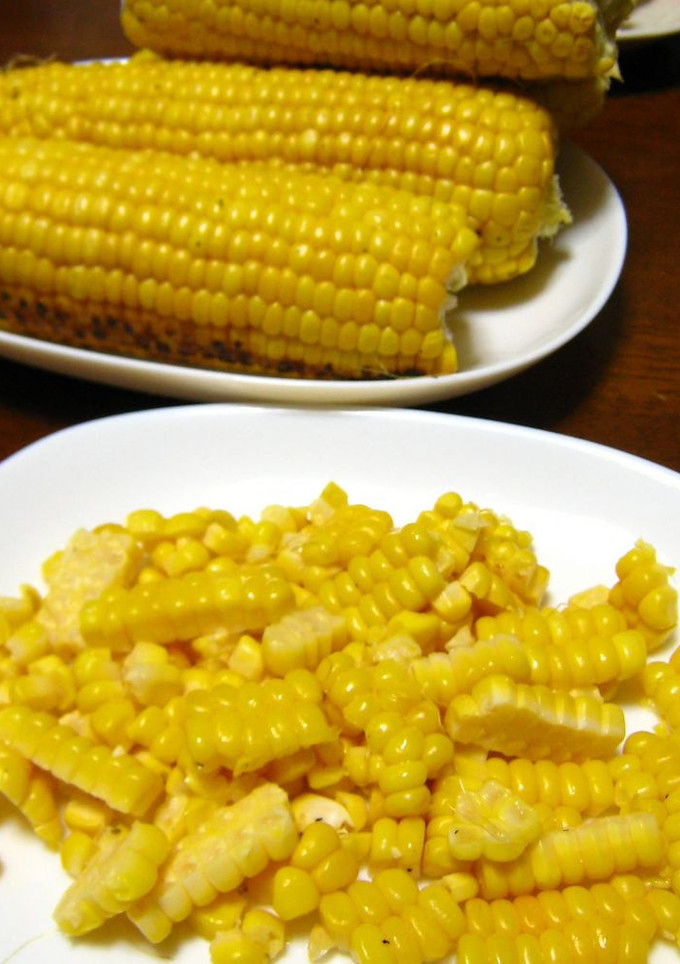 とうもろこしの無駄のない食べ方♪-レシピのメイン写真