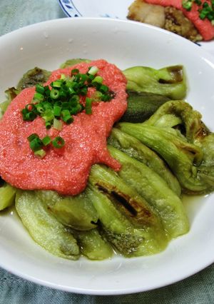 焼きなすwith明太ソース-レシピのメイン写真