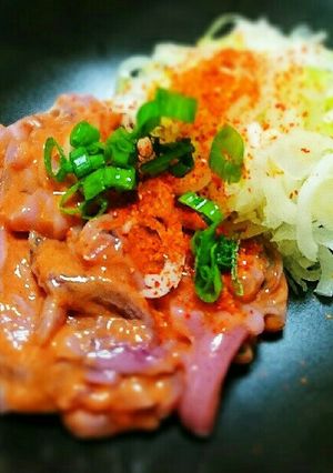 ネギだく塩辛-レシピのメイン写真