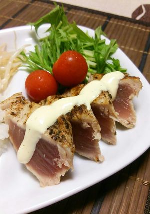 簡単☆満足度◎ マグロのステーキ-レシピのメイン写真