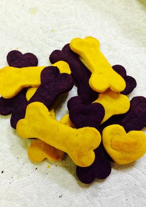 犬用おやつ☆米粉のかぼちゃクッキー-レシピのメイン写真