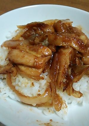 簡単 鶏ももどんぶり♪-レシピのメイン写真