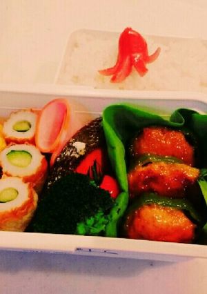 ひなの練習試合お弁当6/25-レシピのメイン写真