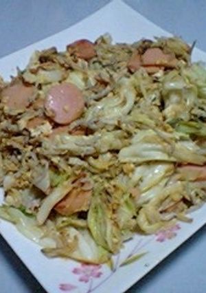 素朴な味のキャベツ炒め-レシピのメイン写真