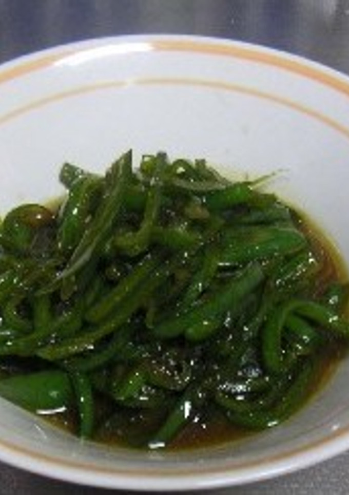 熱いご飯によく合う！ピーマンの簡単炒め煮-レシピのメイン写真