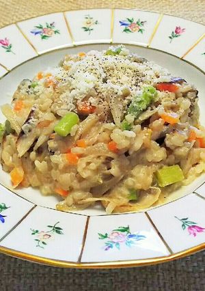 野菜リゾット-レシピのメイン写真