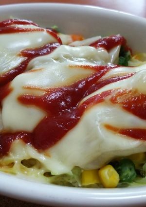 レンジで簡単!イタリアン餃子☆-レシピのメイン写真