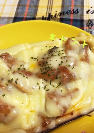 米なすのとろとろとろ〜り♡チーズカップ♡-レシピのメイン写真