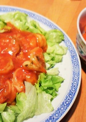 簡単エビチリ-レシピのメイン写真