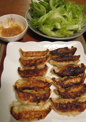 餃子のレタス包み-レシピのメイン写真