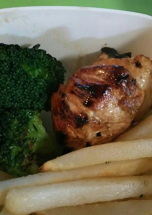 すぐできる！鳥ももたれ焼き☆弁当にも-レシピのメイン写真