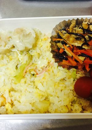 彼氏様炒飯弁当でございます。-レシピのメイン写真