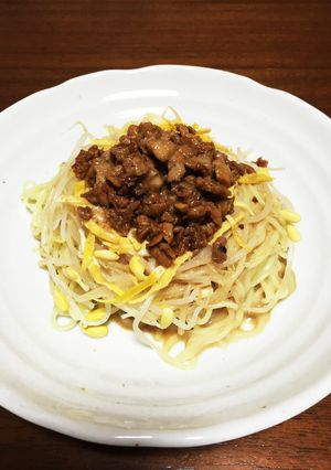 肉味噌の冷やし中華-レシピのメイン写真