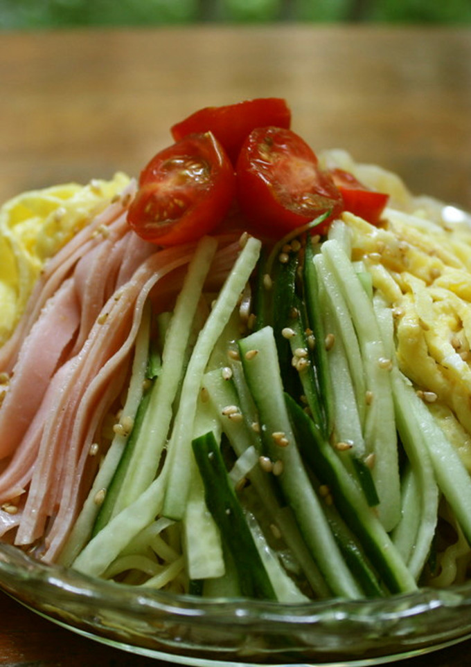 簡単！冷やし中華　ラーメン　タレレシピも-レシピのメイン写真