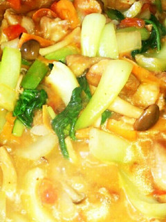 鶏ももとチンゲン菜のトマトミルク煮込み★-レシピのメイン写真