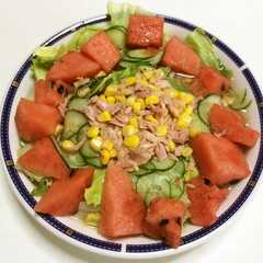 รูปของ ☆夏を感じるツナサラダらーめん☆