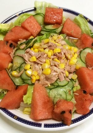 ☆夏を感じるツナサラダらーめん☆-レシピのメイン写真