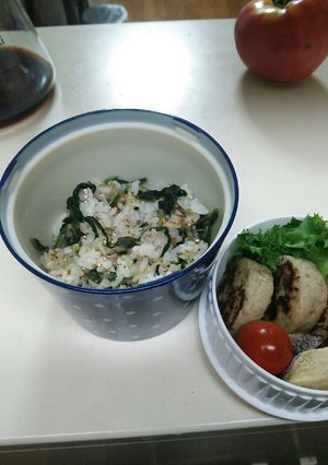 キヌア入りほうれん草&じゃこ炒飯-レシピのメイン写真