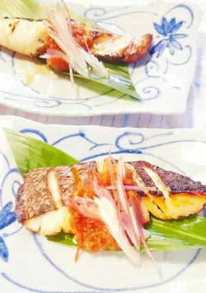 和風トマソース鯛焼き-レシピのメイン写真