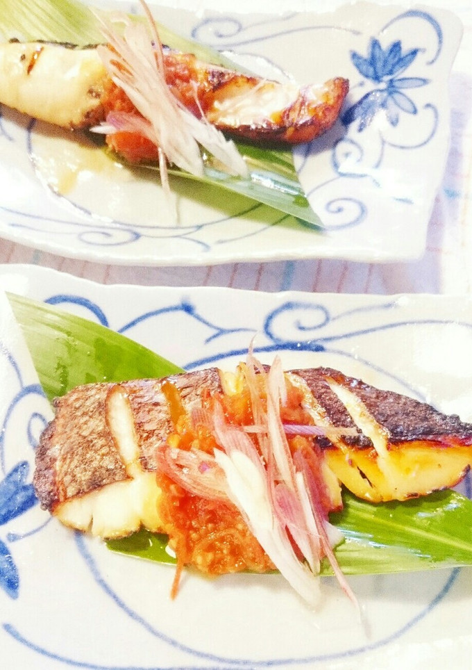 和風トマソース鯛焼き-レシピのメイン写真