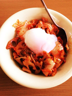 きんぴらキムチ丼-レシピのメイン写真