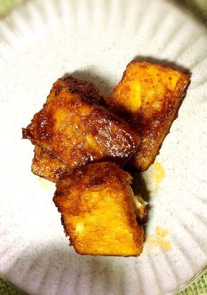 子ども大好き！簡単厚揚げのケチャップ炒め-レシピのメイン写真