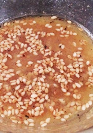 手作り!塩麹の胡麻ドレッシング-レシピのメイン写真