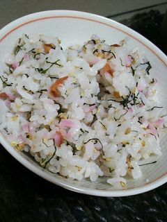 さっぱり!梅肉のまぜまぜご飯-レシピのメイン写真