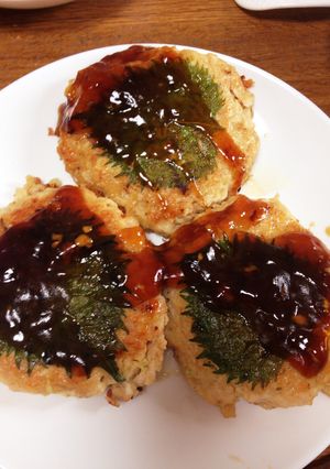 鶏つくねハンバーグ-レシピのメイン写真