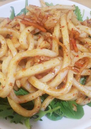 サラダ風キムチ焼うどん-レシピのメイン写真