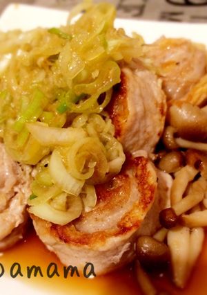 簡単おつまみ油揚げの肉巻き♡ネギラーポン-レシピのメイン写真