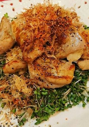 昆布漬け込み鶏の簡単ヘルシーオーブン焼き-レシピのメイン写真