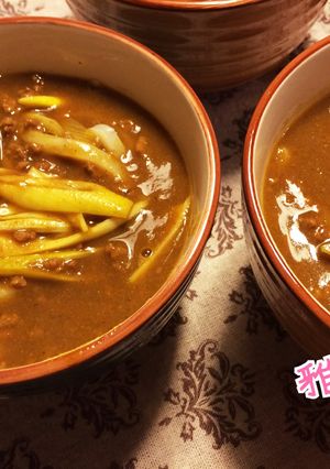 カレーが残ったら♪和風だしのカレーうどん-レシピのメイン写真