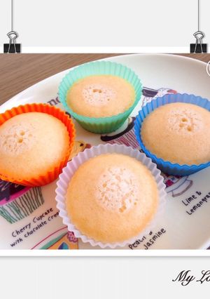 れぽ5♡レンジで蒸しパン♡簡単-レシピのメイン写真