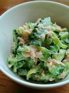 ゴーヤツナサラダ-レシピのメイン写真