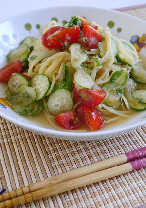 さっぱり美味しい　大根おろしの冷製パスタ-レシピのメイン写真