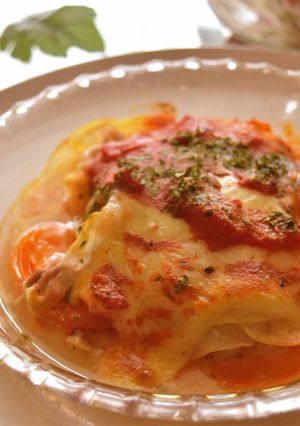 小麦無し♡キャロットとポテトのラザニア風-レシピのメイン写真