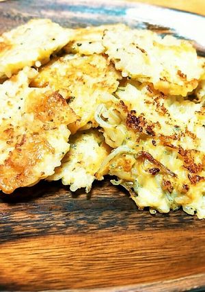 おやつに♪しらすとご飯のチーズ焼き-レシピのメイン写真