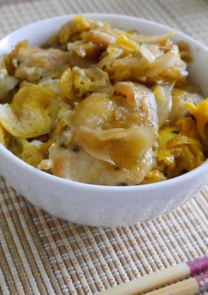 唐揚げで!かんたん親子丼♫-レシピのメイン写真