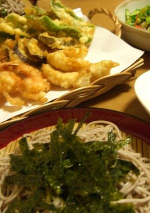 夏に食べたい☆天麩羅とざるそば-レシピのメイン写真