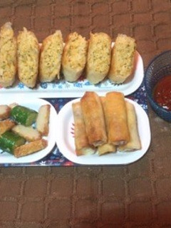 明太チャーハンとウィンナー夏巻き-レシピのメイン写真