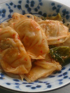 餃子の味噌キムチ煮-レシピのメイン写真