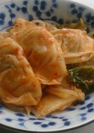 餃子の味噌キムチ煮-レシピのメイン写真